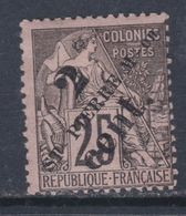 Saint Pierre Et Miquelon  N° 40 X Timbres Des Col. Franç. Surchargés : 2 C. Sur 25 C.  Trace De Charnière Sinon TB - Unused Stamps