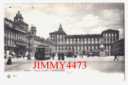 TORINO En 1905 - Piazza Castello E Palazzo Reale ( Piemonte ) Edit. Brunner & Co Como N° 4551 - Piazze