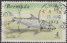 BERMUDA 1972 World Fishing Records - 4c - Bonefish FU - Bermudes