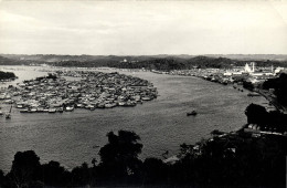 Brunei, BANDAR SERI BEGAWAN, Panorama (1950s) Anna Photo RPPC - Brunei