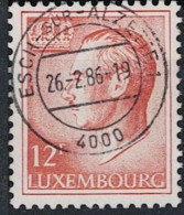 Luxemburg - Großherzog Jean "Typ Büste" (MiNr: 920z) 1983 - Gest Used Obl - Gebraucht