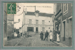 CPA (78) CHANTELOUP - Aspect Des Bouchers Et Boucherie De La Rue Des Malvaux En 1908 - Chanteloup Les Vignes