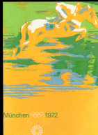 MUNCHEN  OLIMPIC GAME  1972 EQUITAZIONE  JUMP POST CARD - Horses