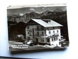 Oostenrijk Österreich Austria Vorarlberg Grosswalsertal Fontanella Gasthof Pension Buchholz Alte PKW Auto VW - Schruns