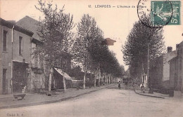 LEMPDES L'AVENUE DE LA GARE 1910 - Lempdes