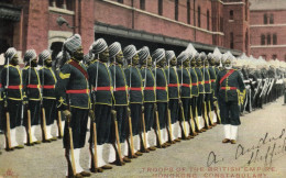 China, HONG KONG, British Troops, Sikhs Constabulary (1906) Postcard - Chine (Hong Kong)