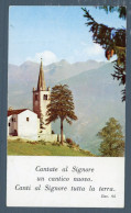 °°° Santino - N. 7723 - Cantate Al Signore°°° - Religion & Esotérisme