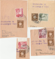 DRUCKSACHE ZU ERMASSIGTER TAXE SUR FRAGMENTS - Postage Due