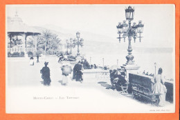 28816 / ⭐ MONTE-CARLO Monaco Les Terrasses 1900s GILETTA Photo Nice - Las Terrazas