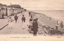 FRANCE - Luc Sur Mer - Vue Sur La Digue - LL - Animé - Carte Postale Ancienne - Luc Sur Mer