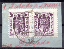 Fragmento De Fiscales. - Revenue Stamps