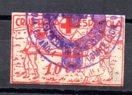 Viñeta De Cruz Roja 10cts - Spanish Civil War Labels