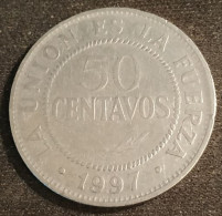 BOLIVIE - BOLIVIA - 50 CENTAVOS 1997 - KM 204 - Bolivië