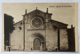 CPA - Espagne - AVILA - Iglesia De San Pedro - Ávila