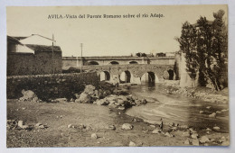 CPA - Espagne - AVILA - Puente Romano Sobre El Rio Adajo - Pont Romain - Ávila