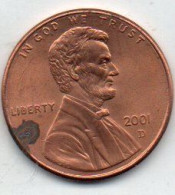 1 Cent 2001d - Other & Unclassified