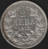 BULGARIA - 2 LEWA 1912 -SILVER- - Bulgarie
