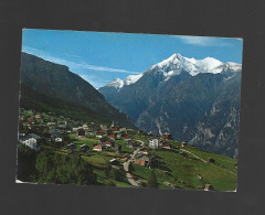 Grachen Matternorn Weisshorn Bishorn Photo Card Suisse Schweiz Htje - Grächen