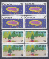 Canada 1970. Navidad . Sc=529p-30p Phosphor (**) - Neufs