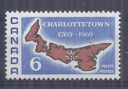 Canada 1969. Charlottetown . Sc=499 (**) - Unused Stamps