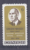 Canada 1969. Vincent Massey . Sc=491 (**) - Neufs