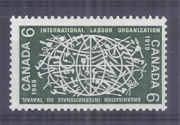 Canada 1969. Organizacion Mundial Del Trabajo . Sc=493 - Unused Stamps