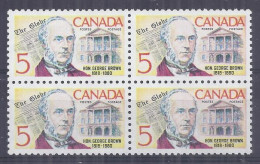 Canada 1968. George Brown . Sc=484 (**) - Ongebruikt