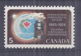 Canada 1968. Hidrologia . Sc=481 (**) - Nuevos