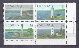Canada 1984. Faros . Sc=1032-35 (**) - Neufs