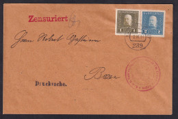 AUSTRIA - Military Mail No. 239. Printed Matter Sent To Bozen (Bolzano) 08.11. 1914. Censored / 2 Scans - Other & Unclassified