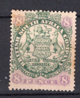 P3928 - BRITISH COLONIES British South Africa Company Yv N°34 * - Rhodésie Du Sud (...-1964)