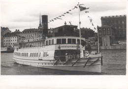 Foto Repro MS Gustafsberg VII, Fahrgastschiff, Ex Dampfschiff, Stockholm - Barcos