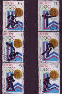 Amérique - Bélize - Gold Medal Winners - 6 Timbres Différents - 6577 - Belice (1973-...)