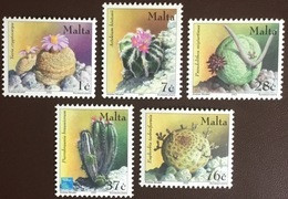 Malta 2002 Cacti & Succulents MNH - Cactus