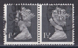 Grande Bretagne - 1971 - 1980 -  Elisabeth II -  Y&T N °  607  Paire  Oblitérée - Usati