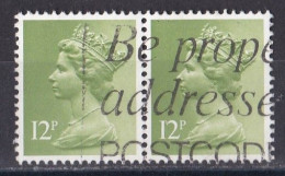 Grande Bretagne - 1971 - 1980 -  Elisabeth II -  Y&T N °  902  Paire  Oblitérée - Usati