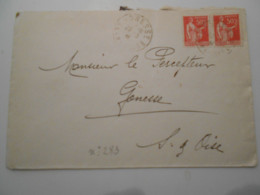 France Paix , Lettre De Gonesse 1941 - 1932-39 Paix