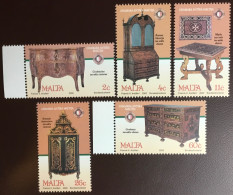 Malta 2002 Antique Furniture MNH - Malte