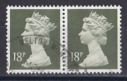 Grande Bretagne - 1981 - 1990 -  Elisabeth II -  Y&T N °  1141  Paire  Oblitérée - Used Stamps
