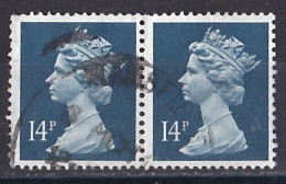 Grande Bretagne - 1981 - 1990 -  Elisabeth II -  Y&T N °  1328  Paire  Oblitérée - Used Stamps