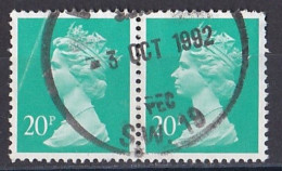 Grande Bretagne - 1981 - 1990 -  Elisabeth II -  Y&T N °  1330  Paire  Oblitérée - Used Stamps