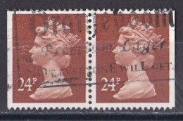 Grande Bretagne - 1981 - 1990 -  Elisabeth II -  Y&T N °  1404  Paire  Oblitérée - Used Stamps