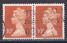 Grande Bretagne - 1981 - 1990 -  Elisabeth II -  Y&T N °  1477  Paire  Oblitérée - Used Stamps