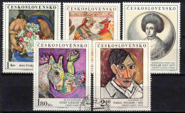 Tchécoslovaquie 1972 Mi 2105-9 (Yv 1948-52), Obliteré - Used Stamps