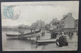 CPA 29 ROSCOFF - Le Thévin - Mise à L'eau Du Bateau De Sauvetage - Villard 3666 -  Réf. F 234 - Roscoff