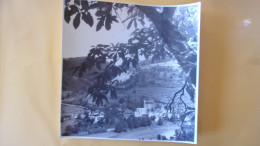 SNAPSHOT PHOTO AMATEUR VIEILLEVIE 15 CANTAL AOUT 1965 18/18CM VU DE ST SULPICE - Places