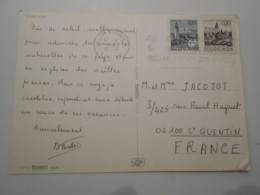 Yougoslavie , Carte De Dubrovnik 1976 Pour St Quentin - Cartas & Documentos