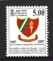 SRI LANKA. N°1591 De 2007. Emblème De Collège. - Sellos