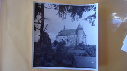 SNAPSHOT PHOTO AMATEUR 18/18CM AVEYRON EGLISE ST ENGEL AOUT 1965 - Lugares