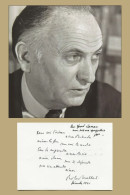 Robert Mallet (1915-2002) - Écrivain - Poème Autographe Signé + Photo - 1991 - Escritores